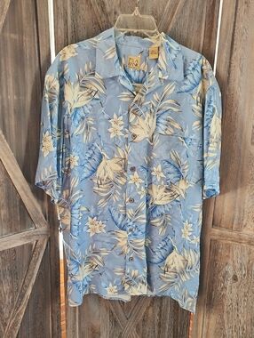 Jos A Banks Mens Silk Button Down Shirt
